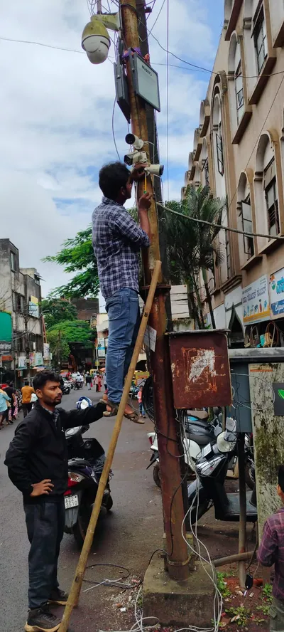 कायदा सुव्यवस्था अंमलबजावणीसाठी पोलीस दलाकडून अतिरिक्त सीसीटीव्ही