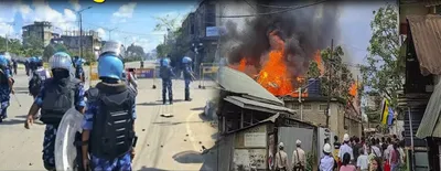 मणिपूरमध्ये सुरक्षा दलावर हल्ला