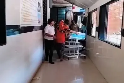 अमरावती जिल्हा स्त्री रुग्णालयात सिलिंडरचा स्फोट  नवजात बालकांना इजा