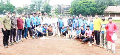 श्री गणेश ट्रॉफी क्रिकेट स्पर्धेचे उद्घाटन