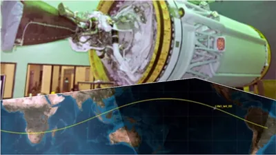 चांद्रयान 3 च्या रॉकेटचा काही भाग नियंत्रणाबाहेर