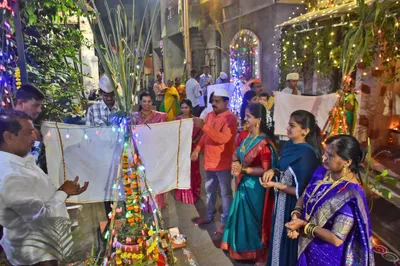 सनई चौघड्याच्या सुरात तुळशी विवाह उत्साहात