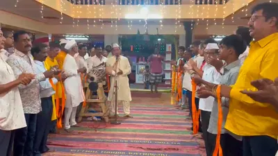 प्रती पंढरपूर श्री विठ्ठल मंदिरात रंगला हरिनामाचा गजर   