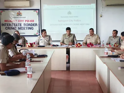 महाराष्ट्र कर्नाटक पोलिसांची समन्वय बैठक