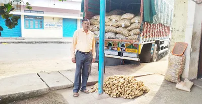 एपीएमसी बाजारात कांदा भाव एक हजार रुपयांनी घसरला