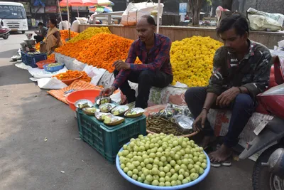 तुळशी विवाहाचे साहित्य बाजारात