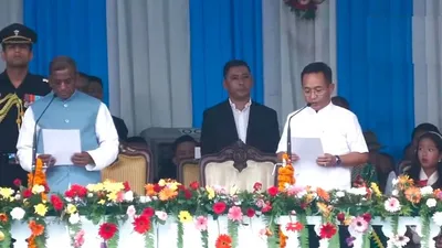 प्रेमसिंग तमांग दुसऱ्यांदा  सिक्कीमचे मुख्यमंत्री