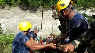 बस अपघातात नेपाळमध्ये 27 प्रवासी ठार