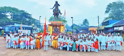 उचगाव परिसरात दुर्गामाता दौडला प्रारंभ