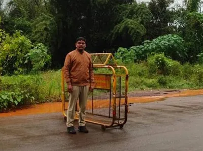 बाचीजवळ तपासनाका सुरू