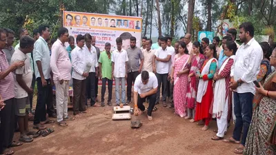 तोंडवळी सुरुबन रस्त्याचे ग्रामस्थांचे स्वप्न पुर्ण होणार   आ   वैभव नाईक