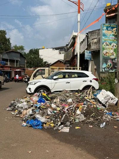 शहरात कचरा समस्या गंभीर