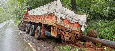 बेळगाव चोर्ला गोवा अवजड वाहतूक राजरोसपणे सुरू