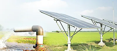शेतीला पाणीपुरवठ्यासाठी सौरऊर्जा प्रकल्प फायदेशीर