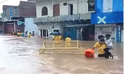 राजस्थानात वाढला पावसाचा जोर