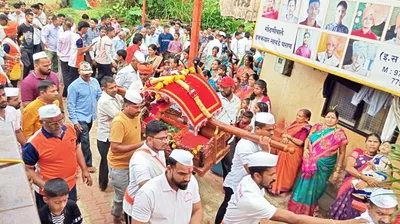 कंग्राळी परिसरात भक्तिभावाने दसरोत्सव साजरा