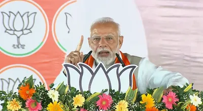 काँग्रेसशासित राज्यांची अवस्था वाईट   पंतप्रधान मोदी