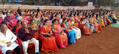 रामलल्ला प्रतिष्ठापनेच्या पार्श्वभूमीवर सामूहिक हनुमान चालिसाचे पठण